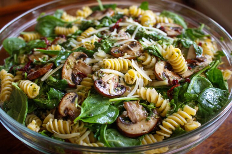 How to Make the Perfect Mushroom Pasta Salad with Lemon