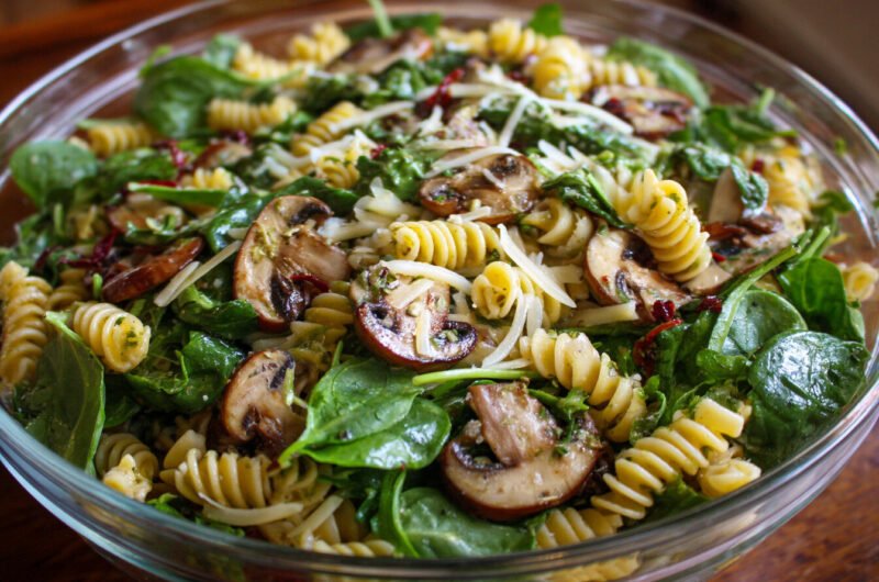 How to Make the Perfect Mushroom Pasta Salad with Lemon