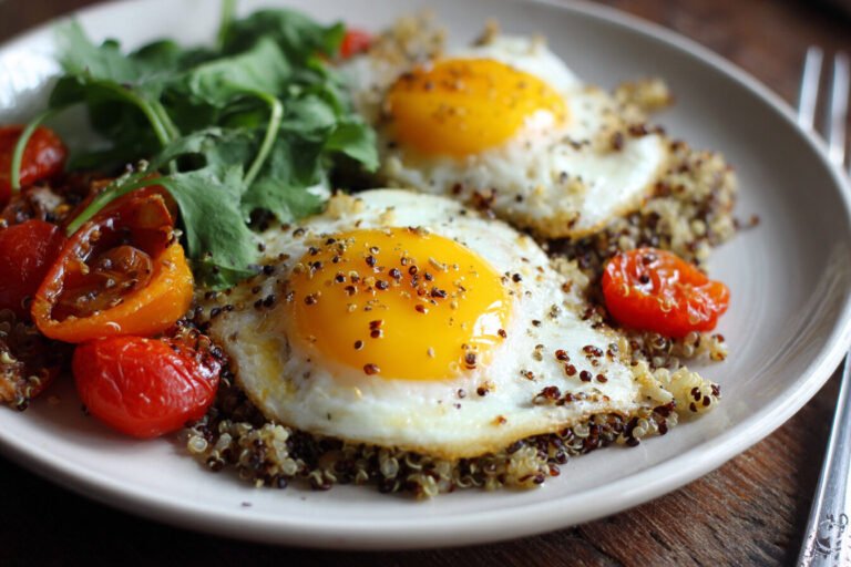 Quick High-Protein Quinoa & Egg Breakfast Recipe