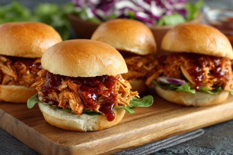 Slow Cooker BBQ Chicken Sliders: The Lazy Genius’s Party Hack