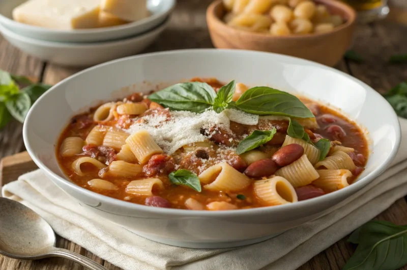 Traditional Italian Pasta e Fagioli: Cozy Magic in One Pot