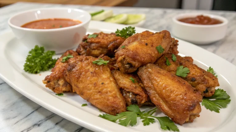 Crispy Baked Chicken Wings Recipe