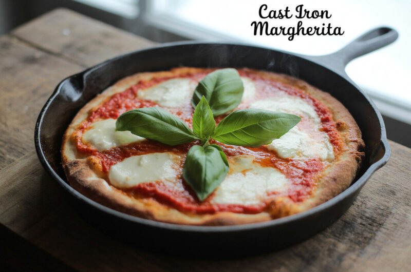 Cast Iron Margherita Pizza: The Crispy, Cheesy Game-Changer