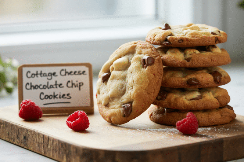 Cottage Cheese Chocolate Chip Cookies – A Protein-Packed Treat