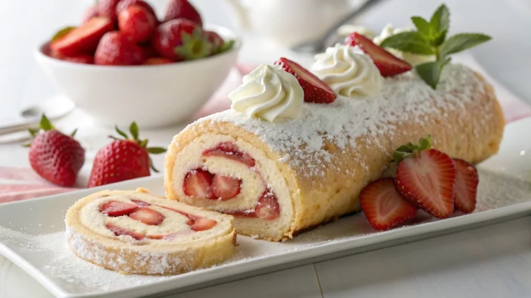 Strawberry Shortcake Roll: A Showstopper You Can Actually Make