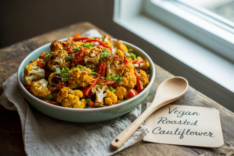 How to Make Delicious Vegan Roasted Cauliflower Bowls