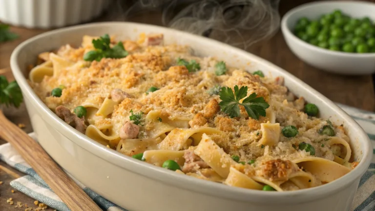 Tuna Noodle Casserole That Slaps: Creamy, Crispy, Weeknight Win