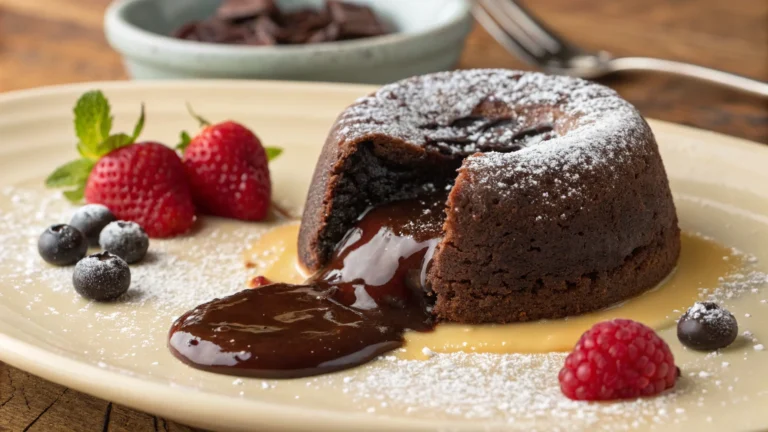 Triple Chocolate Lava Cake: The Melt-in-Your-Soul Dessert