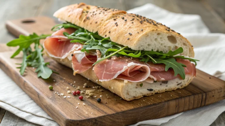 Prosciutto & Arugula Sandwich Recipe