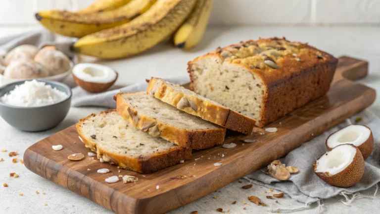 Coconut Banana Breakfast Bread Recipe