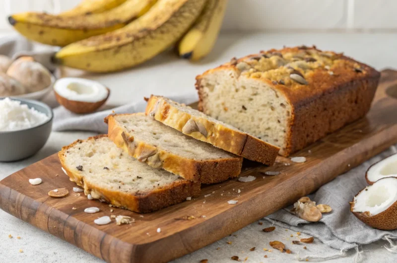 Coconut Banana Breakfast Bread Recipe