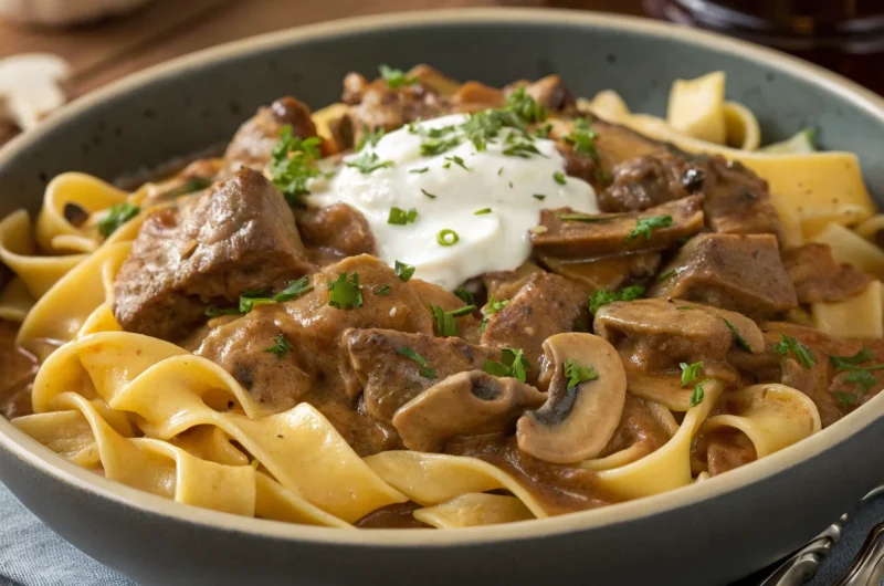 Beef Stroganoff That Slaps: Creamy, Cozy, Unforgettable
