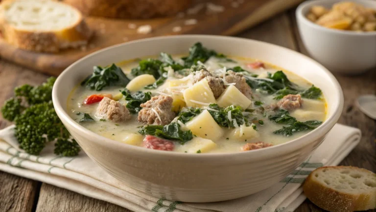 Easy Zuppa Toscana with Kale & Sausage: Cozy Bowl, Big Flavor