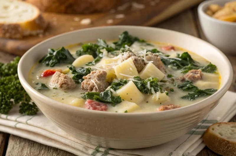Easy Zuppa Toscana with Kale & Sausage: Cozy Bowl, Big Flavor