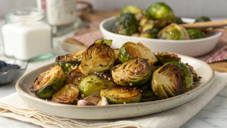 Garlic Roasted Brussels Sprouts You’ll Crave Nightly