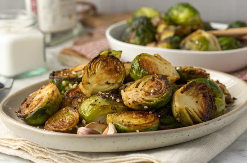 Garlic Roasted Brussels Sprouts You’ll Crave Nightly