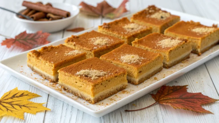 Pumpkin Pie Bars That Outsmart the Pie Dish