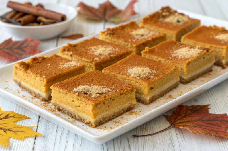 Pumpkin Pie Bars That Outsmart the Pie Dish