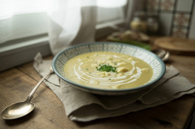 Easy Healthy Creamy Cauliflower Soup – Ready in 30 Mins!