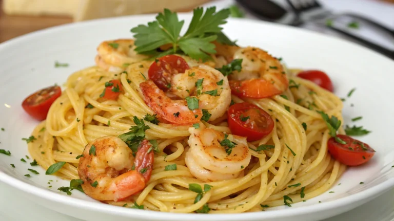 Garlic Butter Shrimp Pasta That Wrecks Takeout Cravings