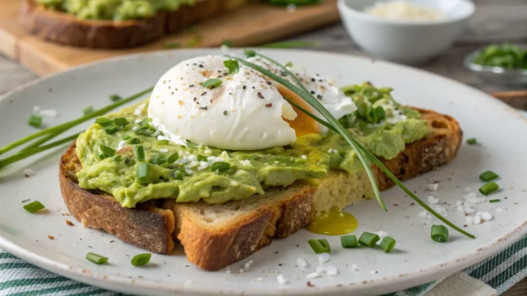 Avocado Toast with Poached Egg: The 5-Minute Power Play