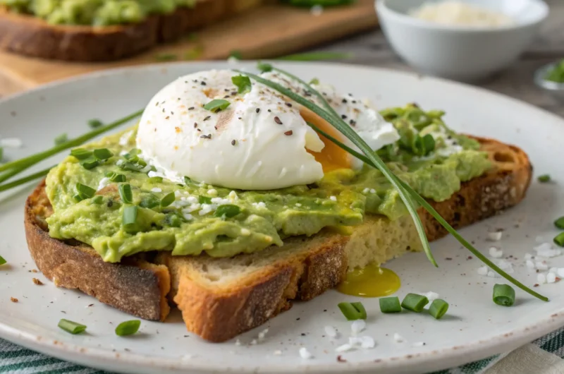 Avocado Toast with Poached Egg: The 5-Minute Power Play