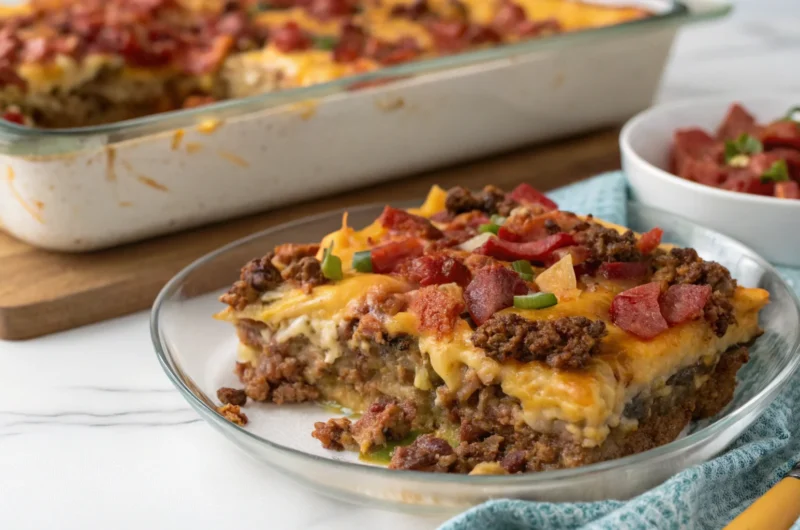 Keto Bacon Cheeseburger Casserole: The Low-Carb Crowd-Pleaser You’ll Crave