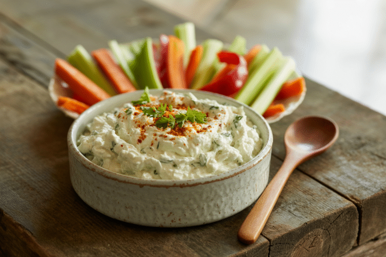 Buffalo Cottage Cheese Protein Dip: The High-Protein Snack
