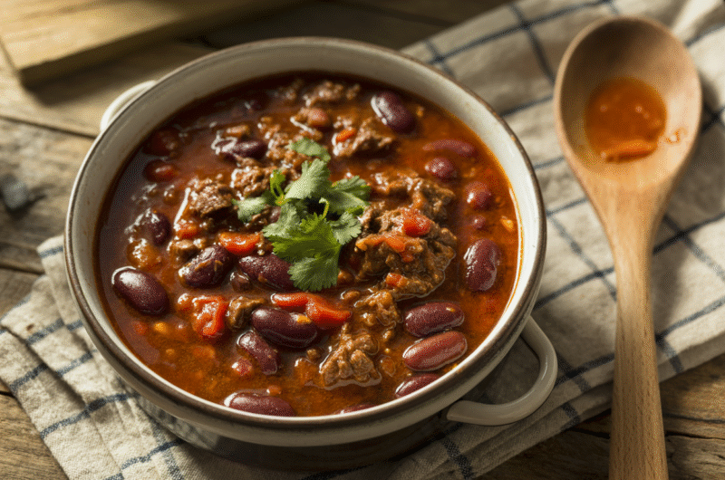 This Crockpot Beef Chili with Beans Will Make You Question Every Other Chili Recipe
