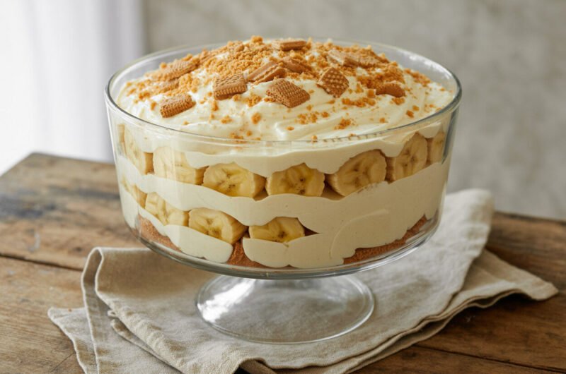 Easy No-Bake Banana Pudding with Nilla Wafers Recipe