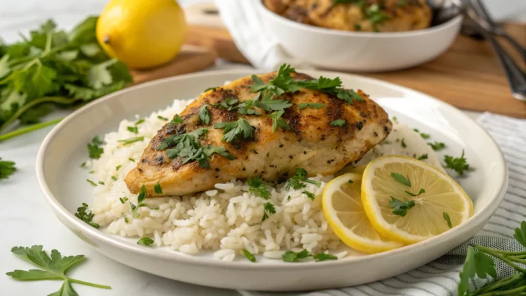 Garlic Herb Chicken and Rice: One-Pan Comfort With Swagger