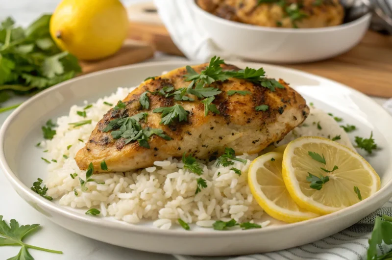 Garlic Herb Chicken and Rice: One-Pan Comfort With Swagger