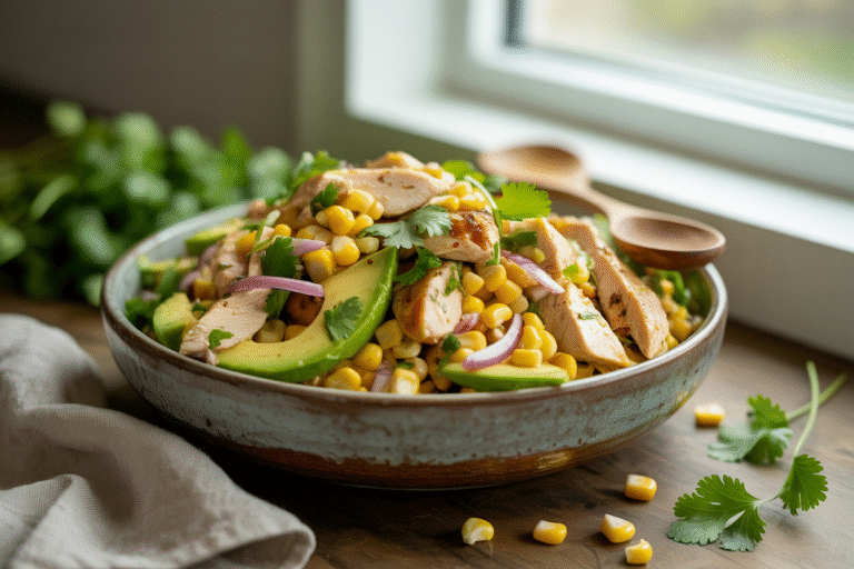 Chicken Avocado Corn Salad You’ll Actually Want to Eat