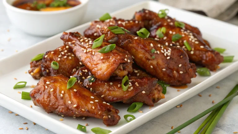 Honey Garlic Chicken Wings: Sticky, Crispy, Can’t-Stop-Eating