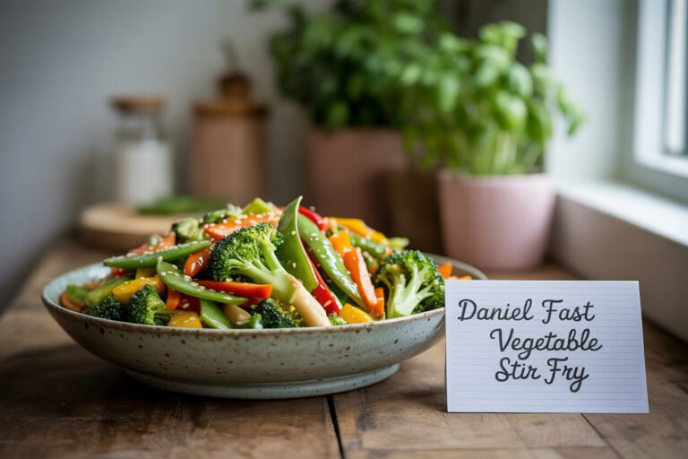 Flavor-Packed Daniel Fast Stir Fry for Clean Eating