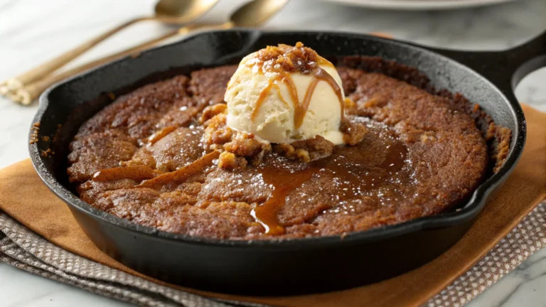 Old-Fashioned Molasses Skillet Cake: Cozy Flavor, Zero Fuss