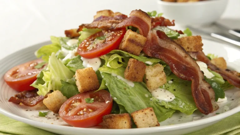 Classic BLT Salad That Smashes Cravings in 10 Minutes