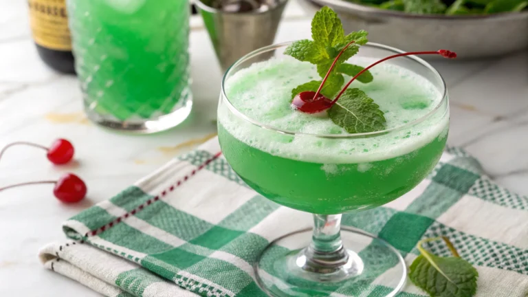 Shamrock Sour Cocktail: The Emerald Sip You’ll Crave