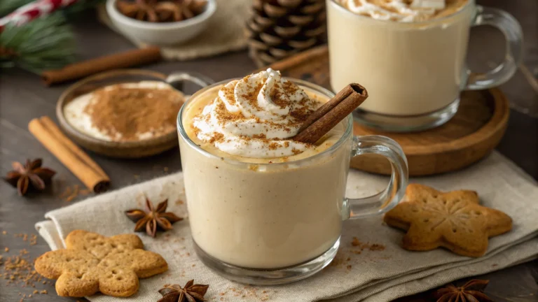 Homemade Gingerbread Eggnog Recipe That Wins Every Party