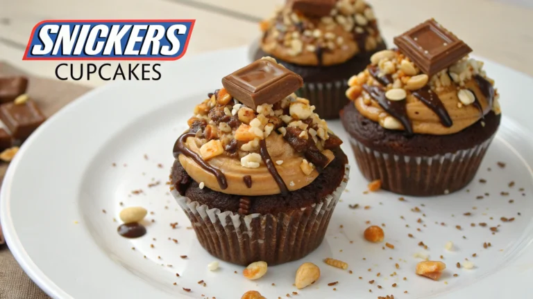 Snickers Cupcakes That Taste Like a Candy Bar Flex