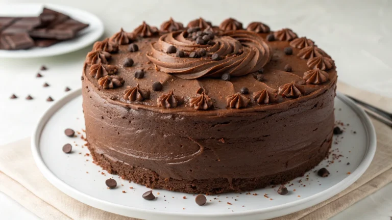 Classic Depression-Era Chocolate Cake: Rich Flavor, Zero Fuss