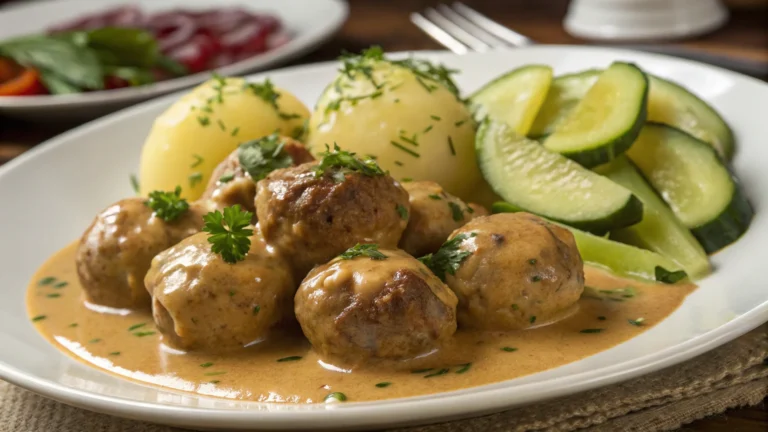 Swedish Cream Sauce Meatballs That Break the Internet