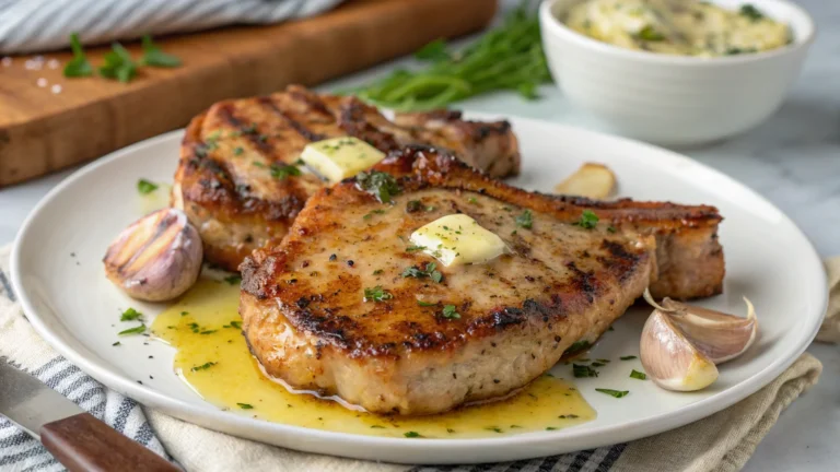 Garlic Butter Pork Chops: Sear, Sizzle, Devour Tonight