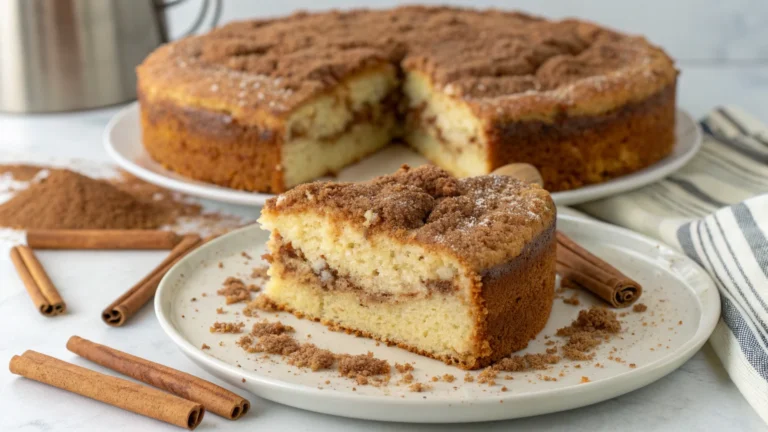 Keto Cinnamon Coffee Cake That Tastes Like a Cheat Code