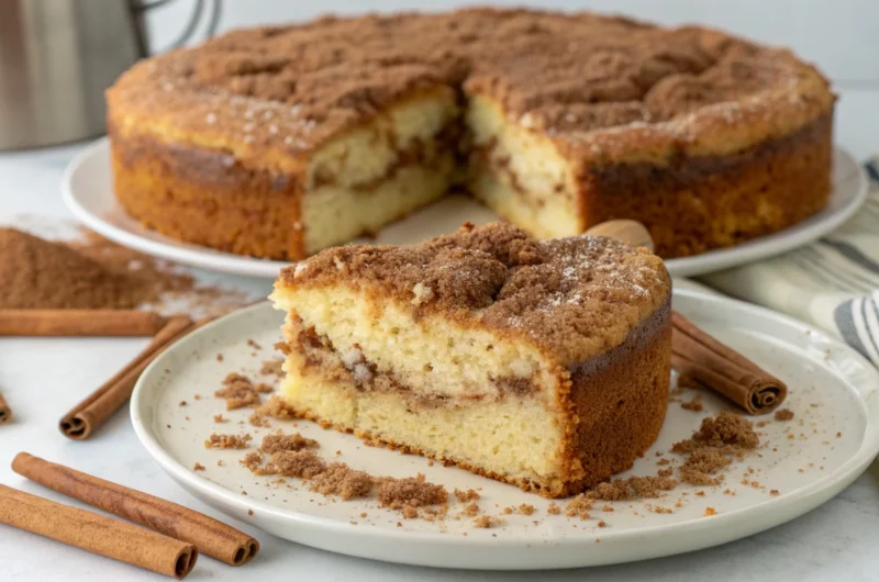 Keto Cinnamon Coffee Cake That Tastes Like a Cheat Code