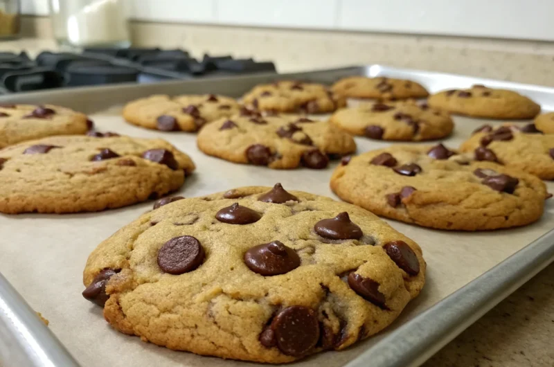 Triple Chocolate Chip Cookies That Break the Internet