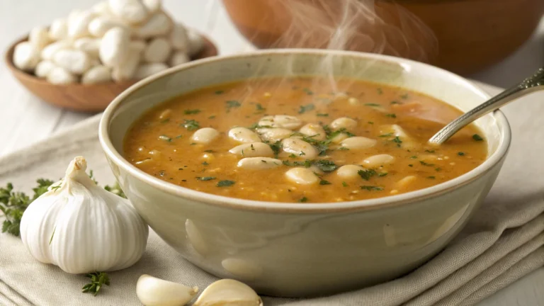 Garlic White Bean Soup That Slaps: Cozy, Cheap, Unreal