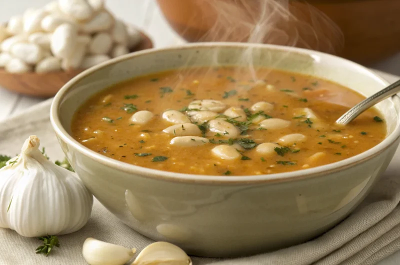 Garlic White Bean Soup That Slaps: Cozy, Cheap, Unreal