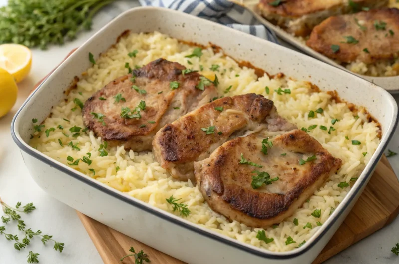 Pork Chop Casserole with Creamy Rice: One-Pan Comfort Flex