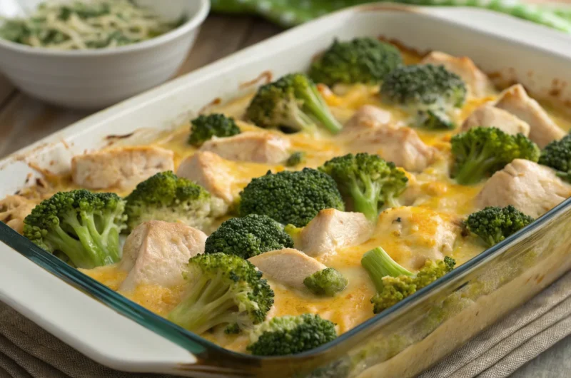 Cheesy Broccoli Chicken Casserole Recipe